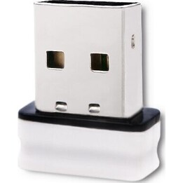 Qoltec 50504 mini adaptateur Wi‑Fi USB blanc