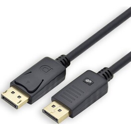 DisplayPort Cable M/M 1.8 m. black v 1.1