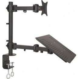 Support pour écran LED/LCD 13-27" de bureau et ordinateur portable L-23