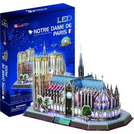 Notre Dame 3D-Puzzle (Light)