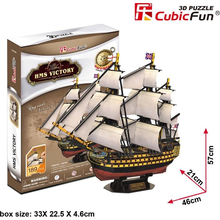 HMS Victory 3D-Puzzle
