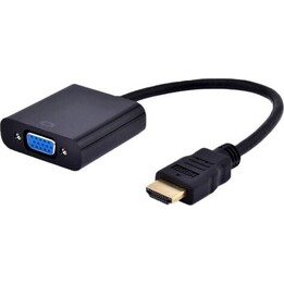 HDMI-A(M)--VGA (F)+with Audio adapter