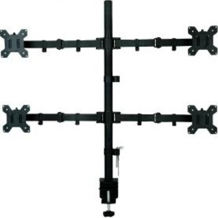 Suporte para 4 monitores LCD de 13 a 27 polegadas L-04N