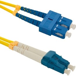 Patchcord de fibra óptica SC / UPC-LC / UPC | SM | 9/125 | G652D | 1m