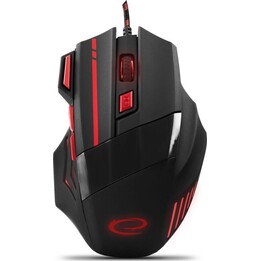 SOURIS FILAIRE POUR JOUEURS 7D Optique USB MX201 ROUGE LOUP