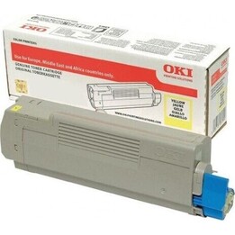 Tóner para C612 6K Amarillo 46507505