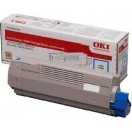Toner pour imprimante C612 6K Cyan 46507507