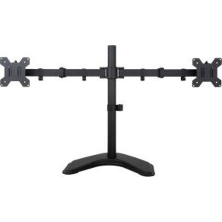 Soporte L-21N para 2 monitores LED/LCD de 13 a 27 pulgadas.