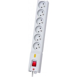 Protetor contra surtos LX 610 1L, 5,0 m, cinza