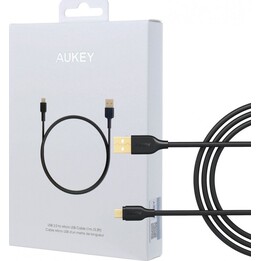 Câble de charge rapide CB-MD1 noir micro USB-USB | 1 m | 5 A | 480 Mbit/s