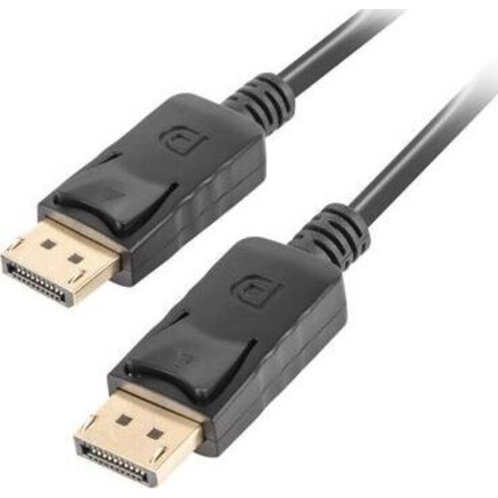 DisplayPort-Kabel (Stecker/Stecker), 4K, 1,8 m, schwarz