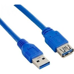 Cable de extensión USB 3.0 AM-AF azul 3M