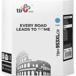 Refabricación de tinta cian para HP OJ 8710 AiO TBH-953XLCR