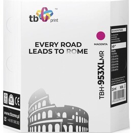 Refabricación de tinta magenta para HP OJ 8710 AiO TBH-953XLMR