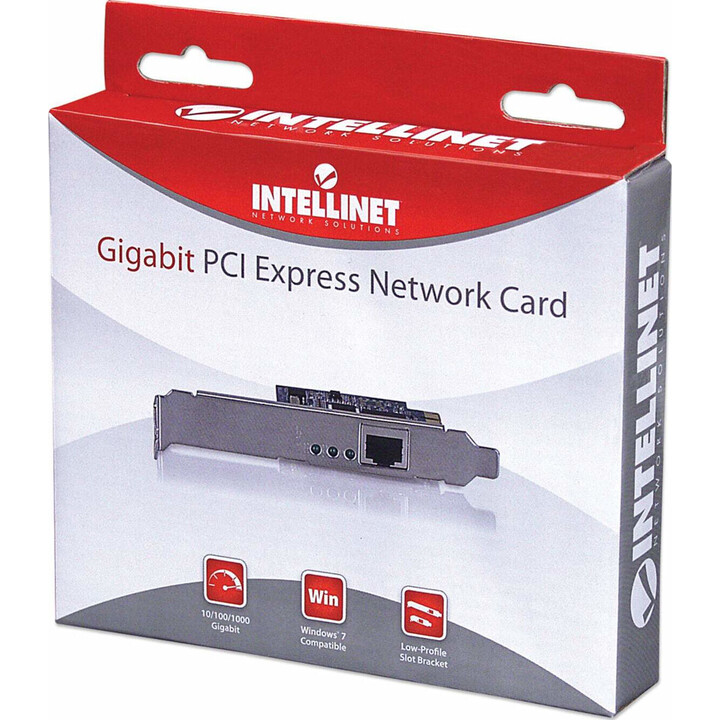 Tarjeta de red PCI Express 10/100/1000 Gigabit RJ45