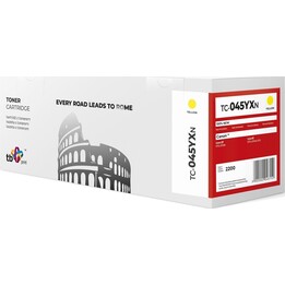 Tóner para Canon LBP 610 C 045H TC-045YXN YE 100% nuevo