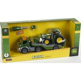 Transporteur avec tracteur John Deere