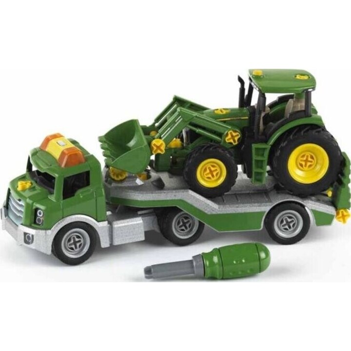 Transporter mit John Deere Traktor