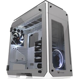 Case View 71 Riing Tempered Glass E-ATX Full Tower - Snow Edition