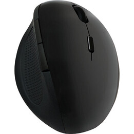 Mouse ergonomico wireless 2.4GHz 1600dpi nero
