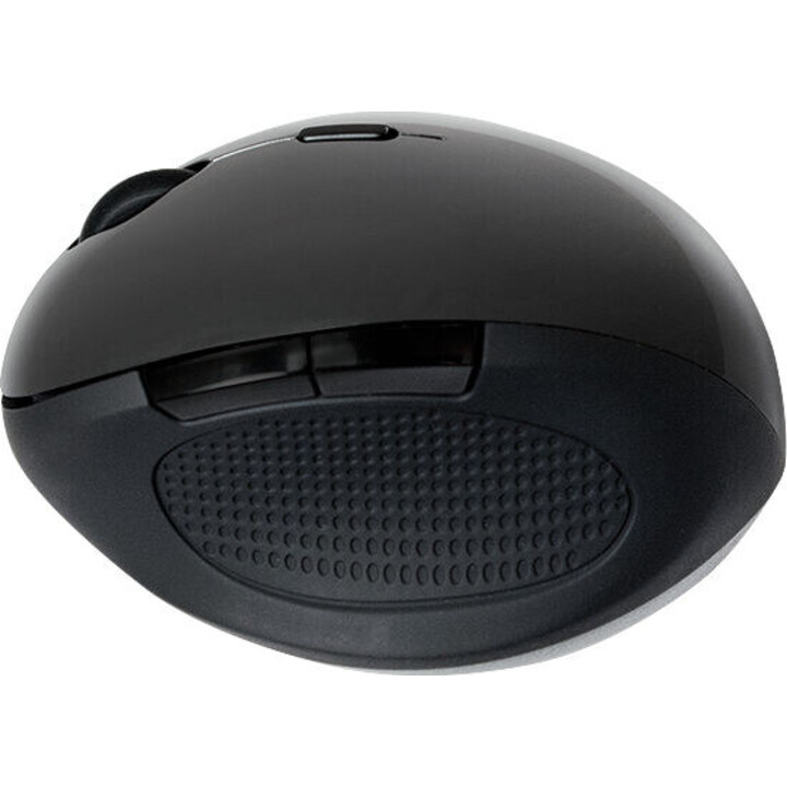 Mouse ergonomico wireless 2.4GHz 1600dpi nero