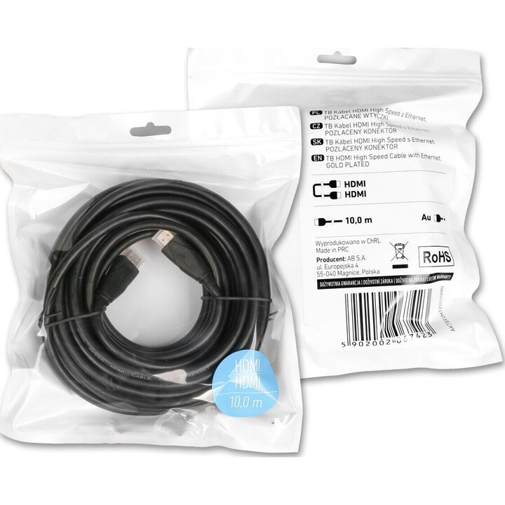 TB Cabo HDMI v2.0 15 m dourado AKTBXVH120G15MB
