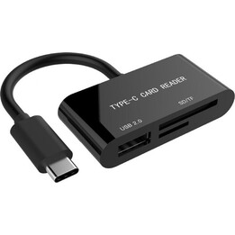 Kartenleser USB-C SDXC/Kombi/schwarz