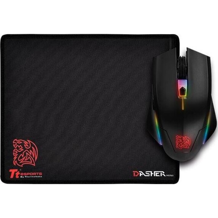 Mouse + tappetino per mouse Tt eSPORTS Talon Elite EGB Gaming Gear Combo