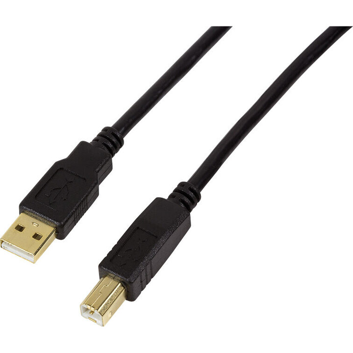 Active repeater cable USB 2.0 AM/BM 10m black