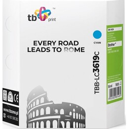 Tinta para Brother MFC-J23 30DW Cian TBB-LC3619C