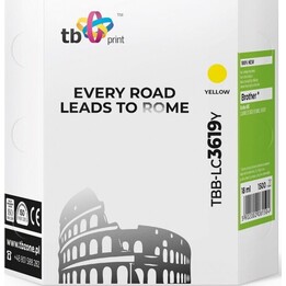 Ink for Brother MFC-J23 30DW Yellow TBB-LC3619Y