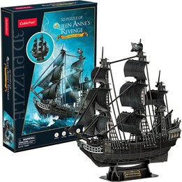 3D Pirate Ship Queen Anne puzzle