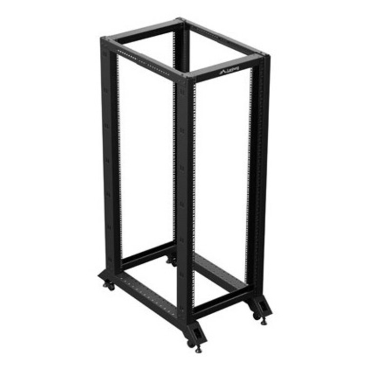 Lanberg OR01-6032-B Rack 32U Freistehendes Gestell Schwarz