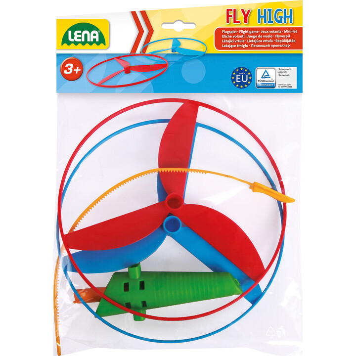 Lena 61290 Aktivitäts/Skill Game & Toy Wurfkreisel