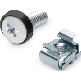 DIGITUS mounting kit for 483 mm (19") and 254 mm (10") components, M6, silver