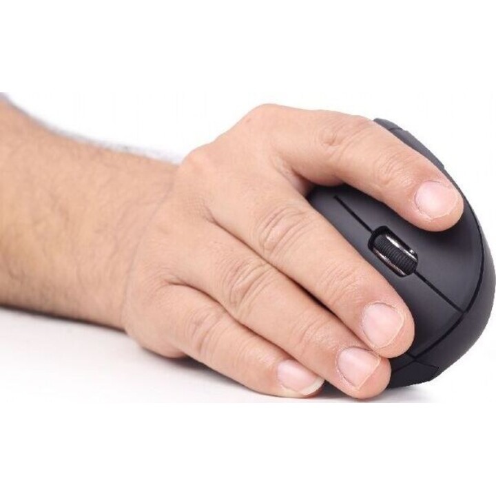 Kabellose optische Maus mit 6 Tasten, Nano, schwarz