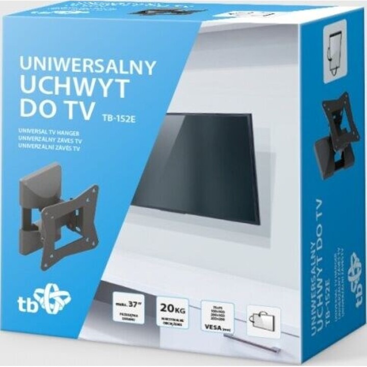 TV wall mount up to 37 20 kg TB-152E max VESA 200x200