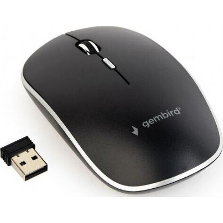 Mouse ottico wireless nero