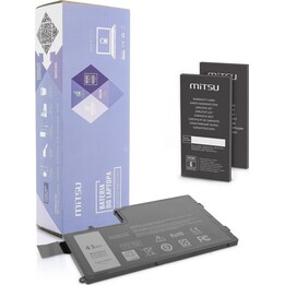 Akku für Dell Inspiron 15 (5542), 14 (5445), 3800 mAh (43 Wh), 10,8–11,1 Volt