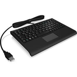 KeySonic ACK-3410 (US) clavier Bureau USB Anglais américain Noir