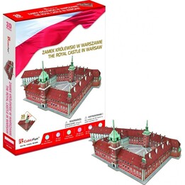 Rompecabezas 3D Cubicfun Castillo Real en Varsovia