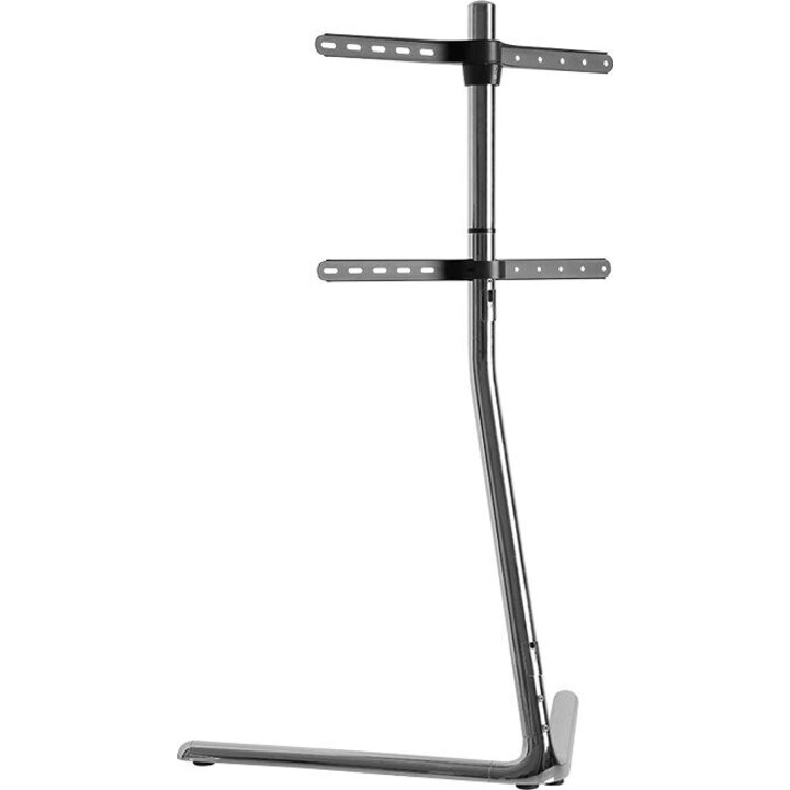 Soporte para TV con patas en forma de V cromadas