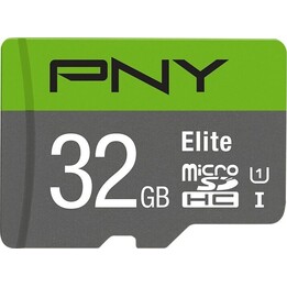 Cartão de memória microSDHC Elite 32GB P-SDU32GU185GW-GE