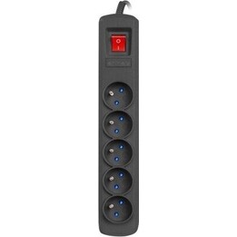 ARMAC R5/15/CZ surge protector power strip 5 sockets 1.5 m black