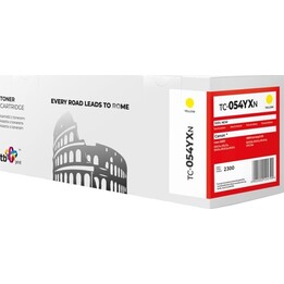 Toner giallo per Canon LBP620C 054H TC-054YXN, 100% nuovo.