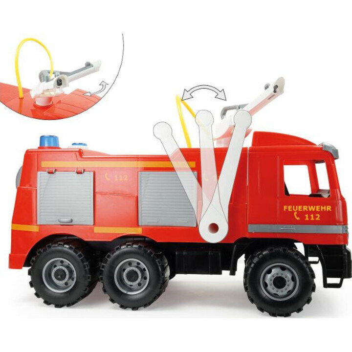 Lena Feuerwehrwagen Actros Einzelkarton braun