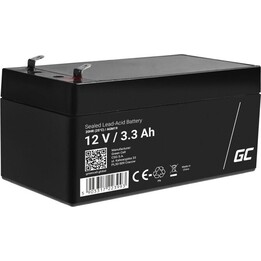 Green Cell Batteria AGM GC 12V 3.3Ah AGM19
