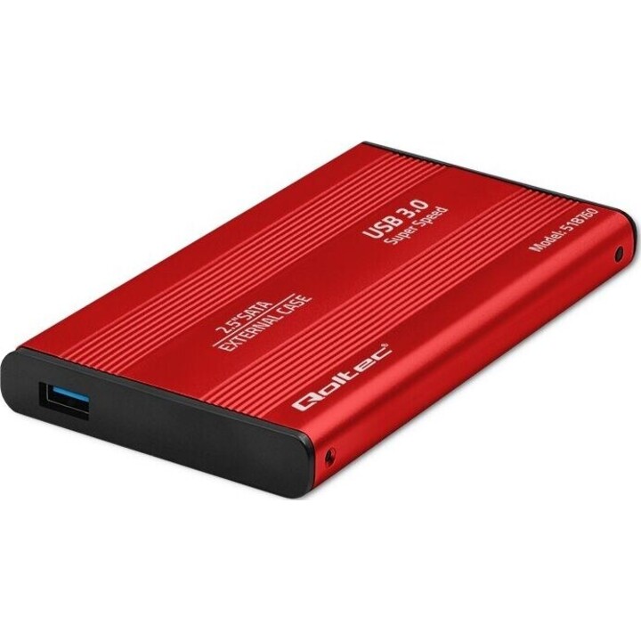 Hard drive adapterUSB3.0 HDD/SSD 2.5" SATA3 red