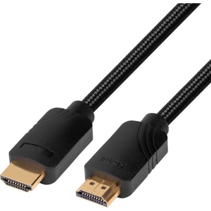 Cable HDMI Premium v 2.1 de 2 m, color negro, creado para jugadores.