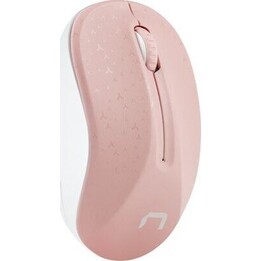 Mouse sem fio Tucano rosa e branco